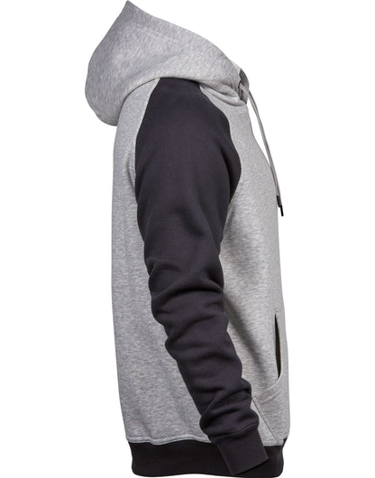 Tee Jays Mens Two-Tone Hooded Sweat TJ5432 - - Customisable Hoodies