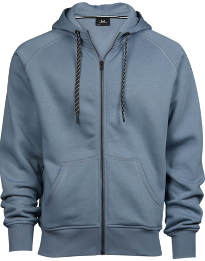 Tee Jays Mens Fashion Full Zip Hood TJ5435 - Flint Stone - Customisable Hoodies