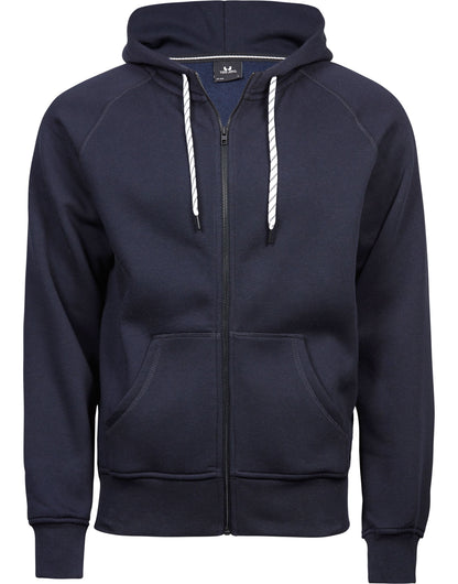 Tee Jays Mens Fashion Full Zip Hood TJ5435 - Navy - Customisable Hoodies