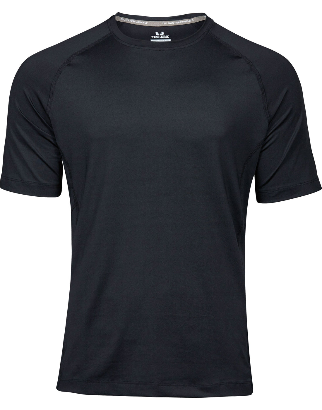 Tee Jays Mens CoolDry Tee TJ7020 - Black - Customisable T-Shirts
