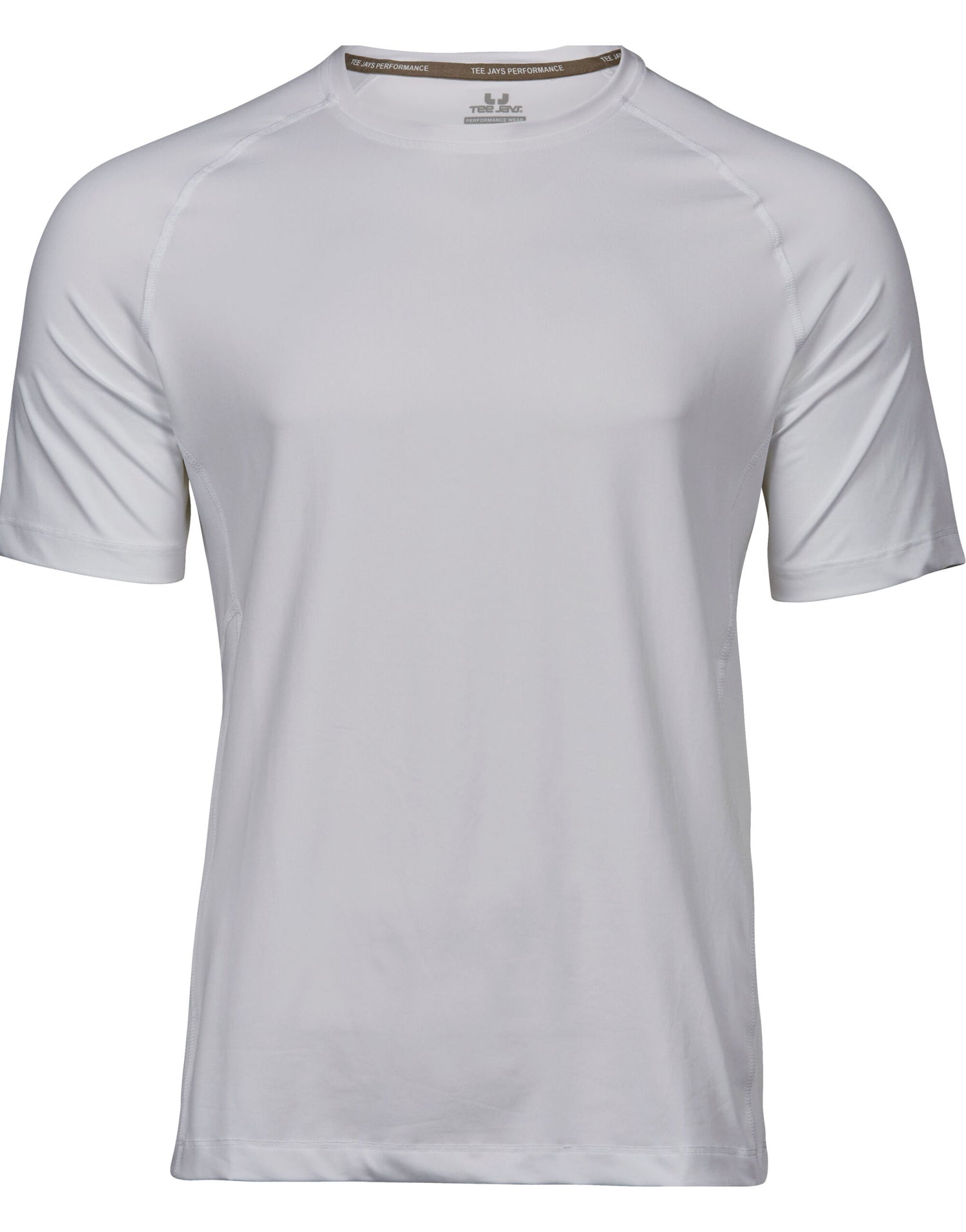 Tee Jays Mens CoolDry Tee TJ7020 - White - Customisable T-Shirts