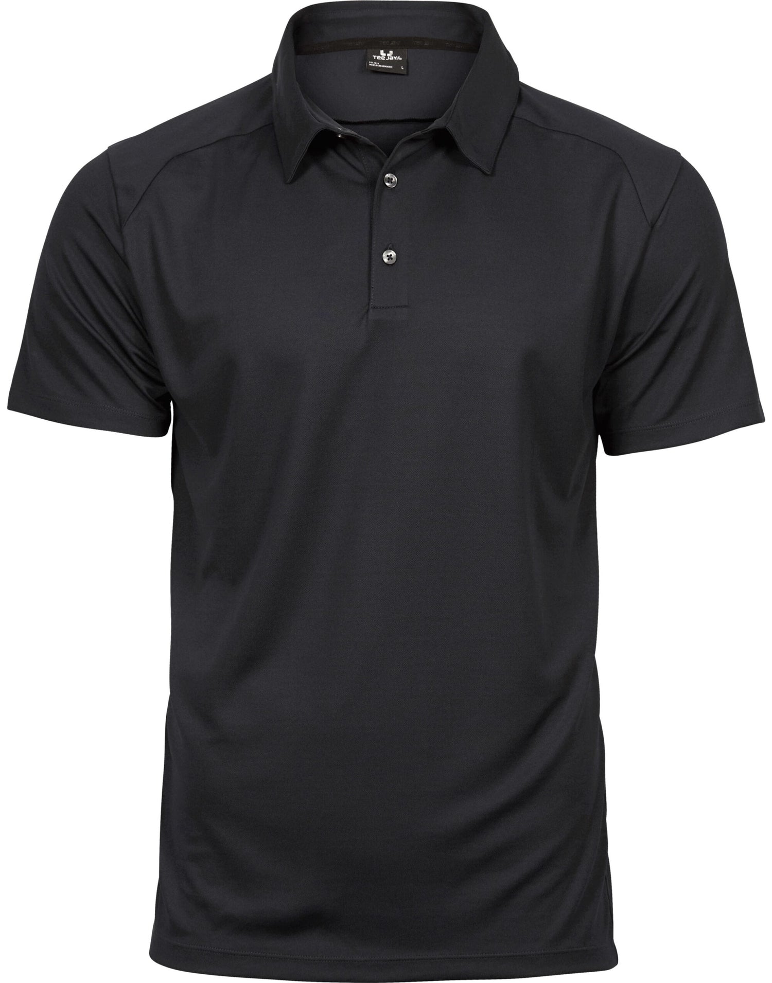 Tee Jays Mens Luxury Sport Polo TJ7200 - Black - Customisable Polos