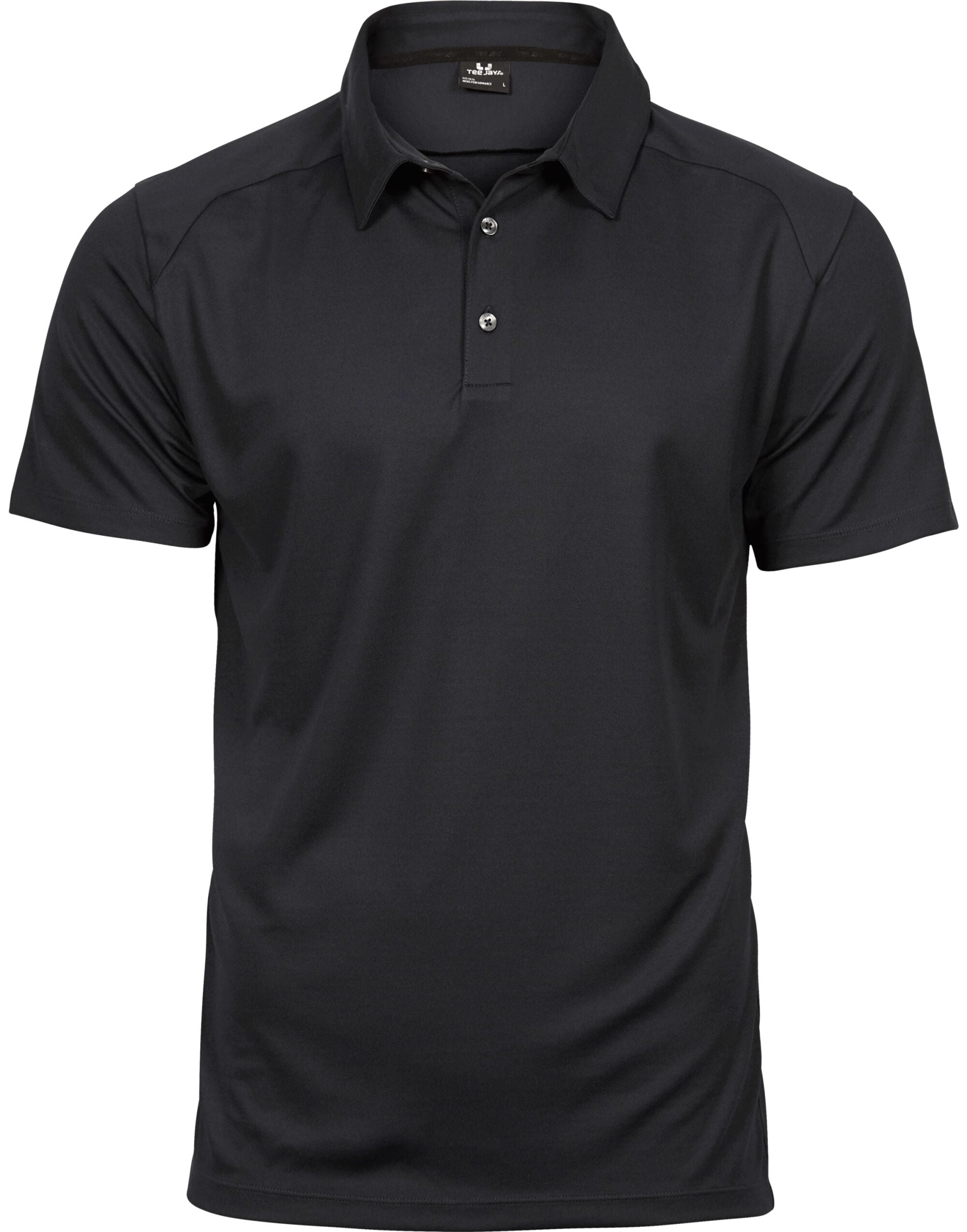 Tee Jays Mens Luxury Sport Polo TJ7200 - Black - Customisable Polos