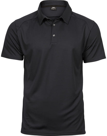 Tee Jays Mens Luxury Sport Polo TJ7200 - Black - Customisable Polos