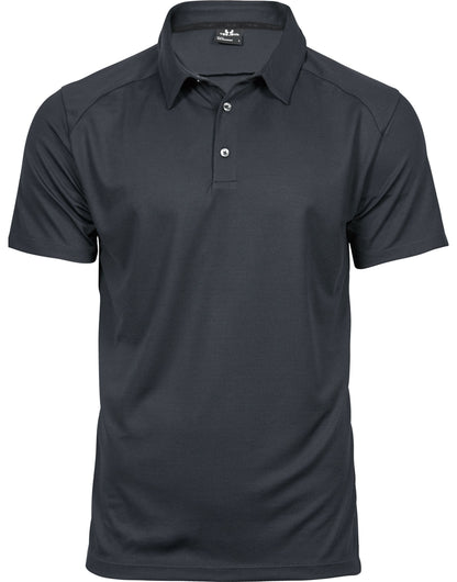 Tee Jays Mens Luxury Sport Polo TJ7200 - Dark Grey - Customisable Polos