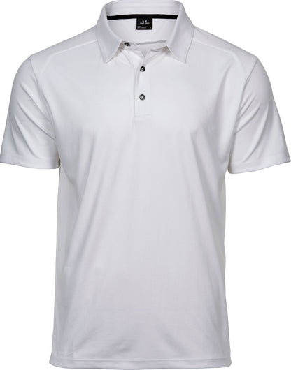 Tee Jays Mens Luxury Sport Polo TJ7200 - White - Customisable Polos