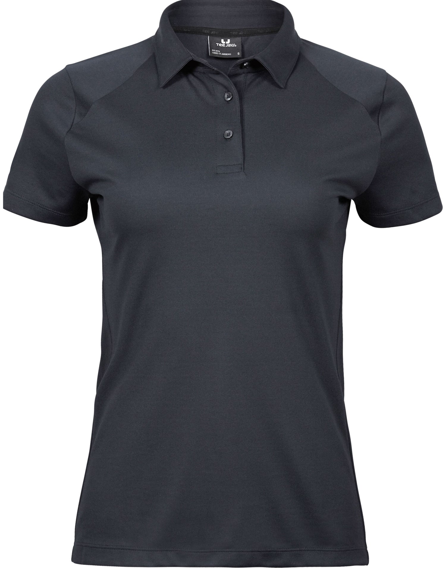 Tee Jays Ladies Luxury Sport Polo TJ7201 - Dark Grey - Customisable Polos