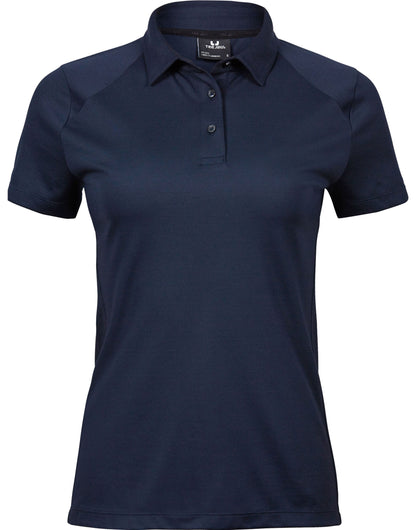Tee Jays Ladies Luxury Sport Polo TJ7201 - Navy - Customisable Polos
