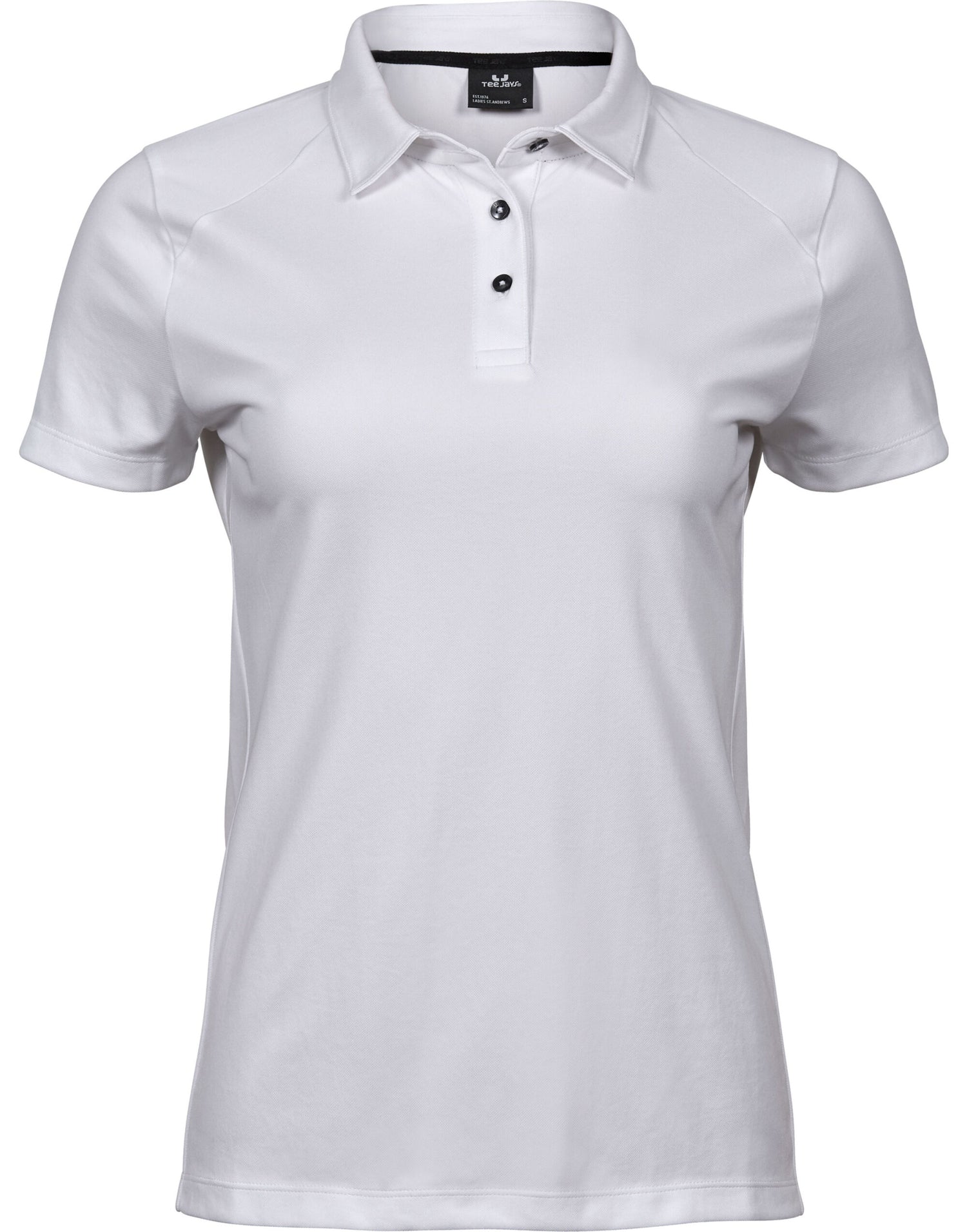 Tee Jays Ladies Luxury Sport Polo TJ7201 - White - Customisable Polos