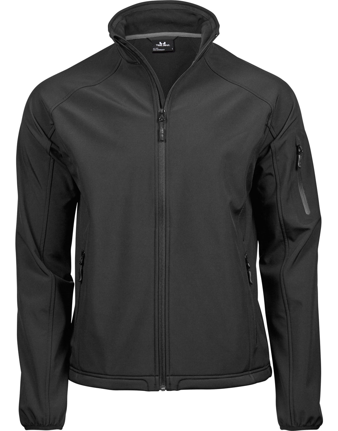 Tee Jays Mens Performance Softshell TJ9510 - Black - Customisable Softshell Jacket