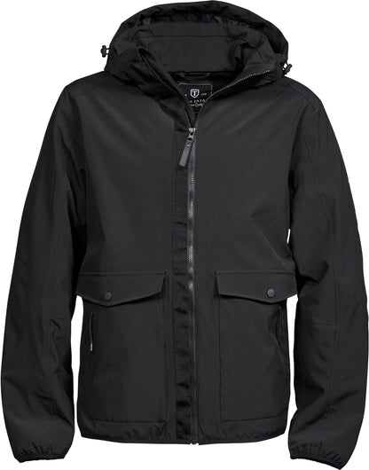 Tee Jays Mens Urban Adventure Jacket TJ9604 - Black - Customisable Softshell Jacket