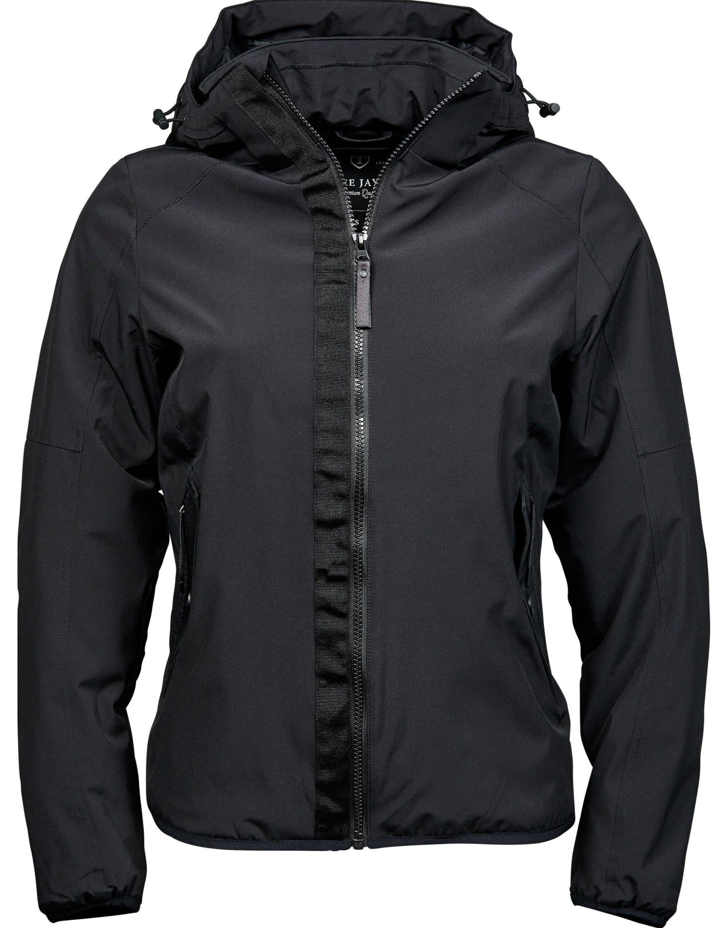 Tee Jays Womens Urban Adventure Jacket TJ9605 - Black - Customisable Softshell Jacket