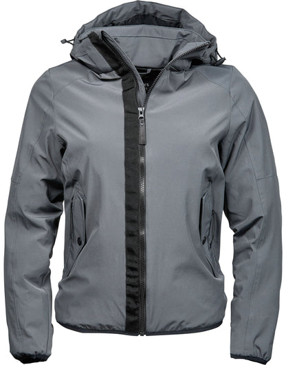 Tee Jays Womens Urban Adventure Jacket TJ9605 - Space Grey - Customisable Softshell Jacket