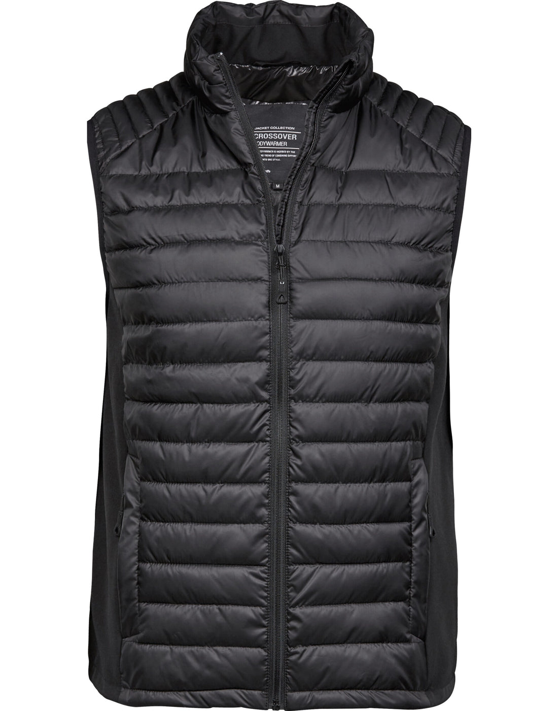 Tee Jays Mens Crossover Bodywarmer TJ9624 - Black Black - Customisable Bodywarmer