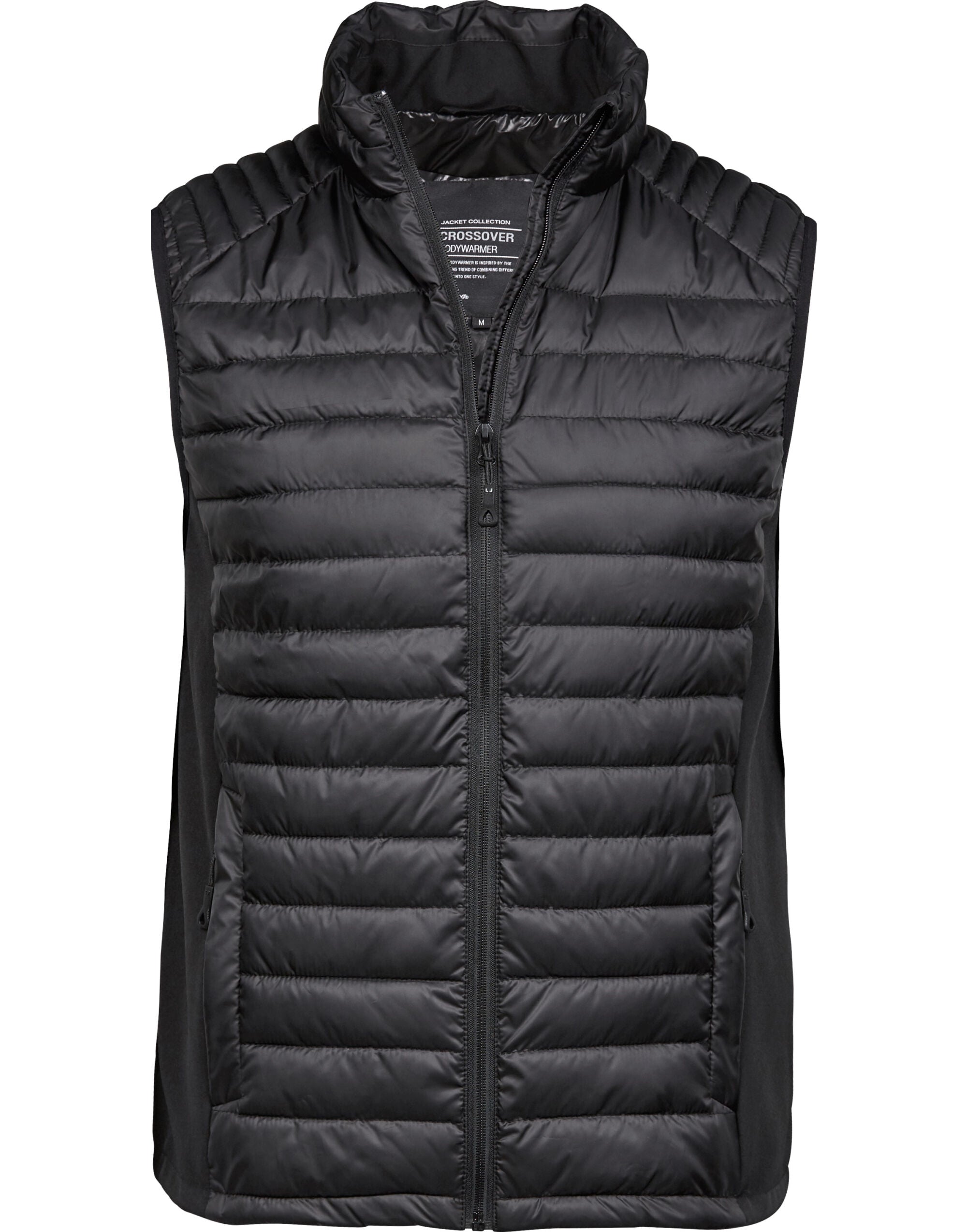 Tee Jays Mens Crossover Bodywarmer TJ9624 - Black Black - Customisable Bodywarmer