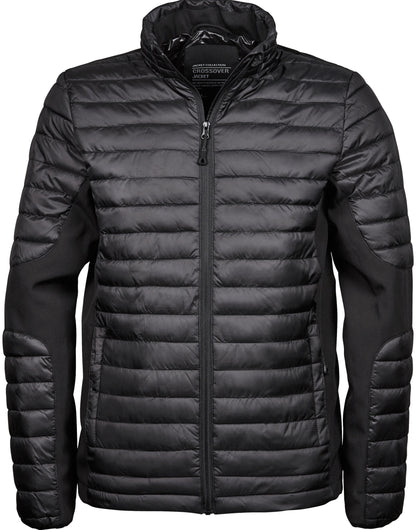 Tee Jays Mens Crossover Jacket TJ9626 - Black Black - Customisable Jacket