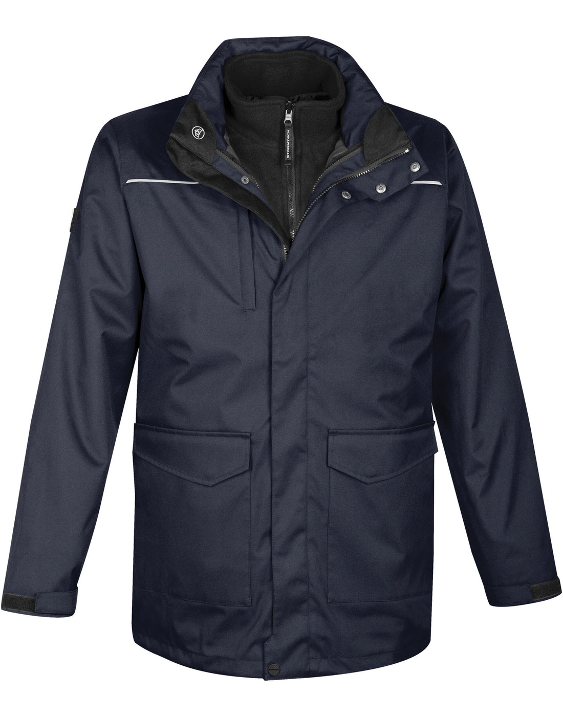 Stormtech Mens Vortex In 1 Parka 3 - Navy - Customisable Outerwear