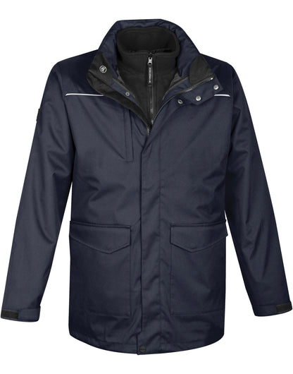 Stormtech Mens Vortex In 1 Parka 3 - Navy - Customisable Outerwear