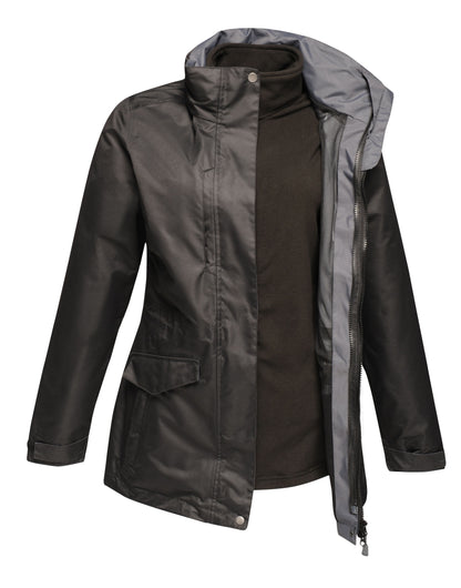 Regatta Professional Regatta Womens Benson III 3 In 1 Jacket TRA148 - Black - Customisable Jackets