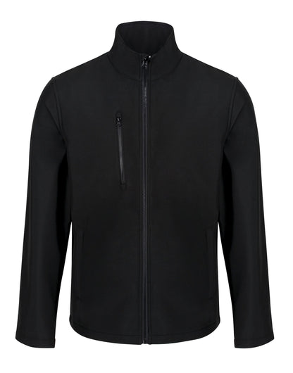 Regatta Professional Regatta Mens Ablaze 3 Layer Softshell TRA610 - Black Black - Customisable Softshell Jacket