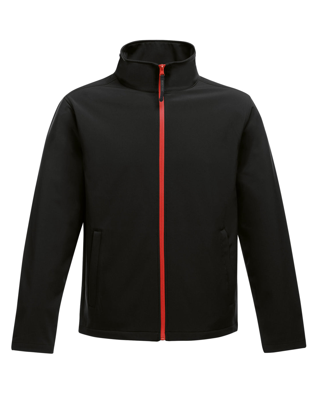 Regatta Professional Regatta Mens Ablaze Printable Softshell TRA628 - Black Classic Red - Customisable Jackets