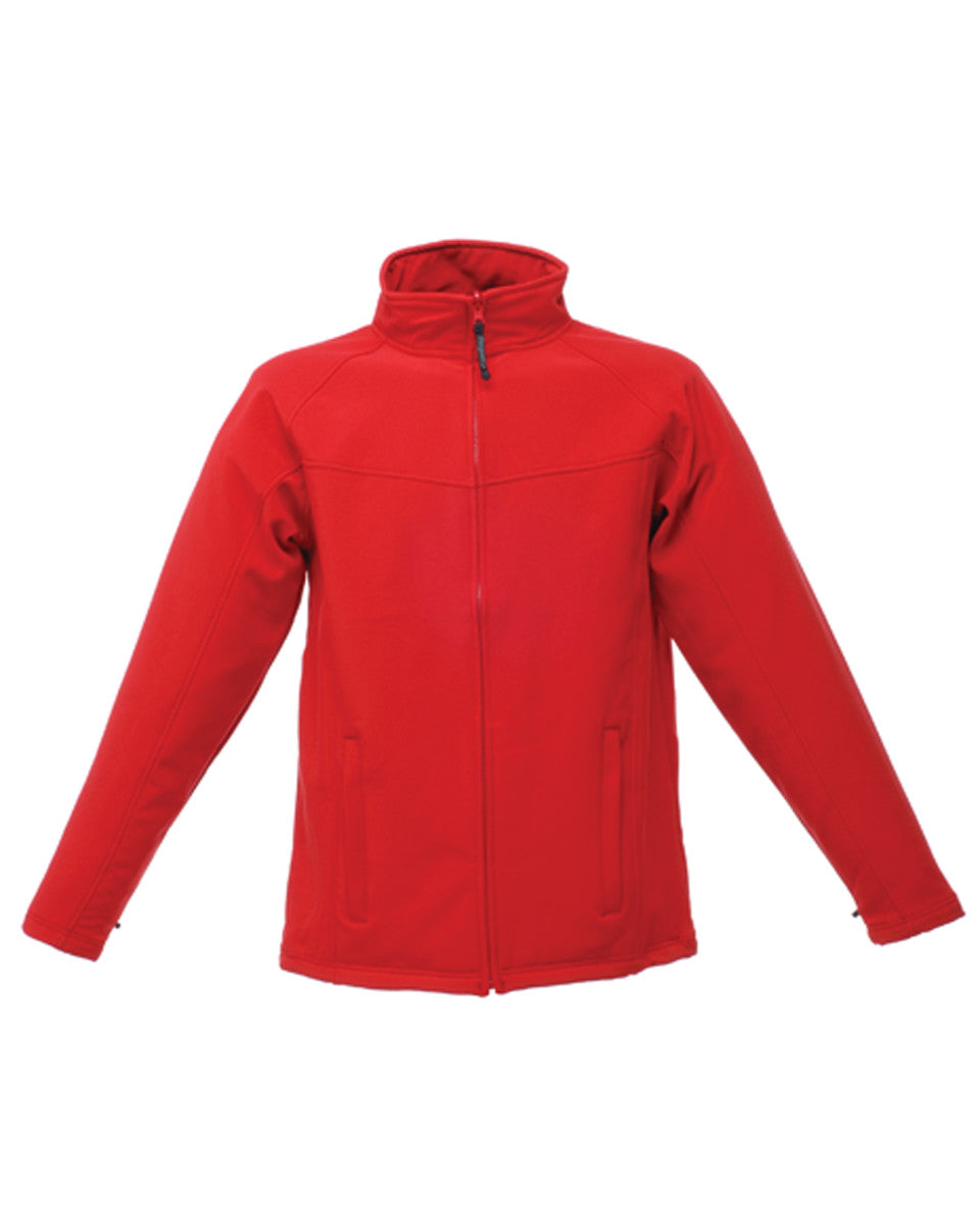 Regatta Professional Regatta Mens Uproar Softshell Jacket TRA642 - Classic Red Seal Grey - Customisable Softshell Jacket