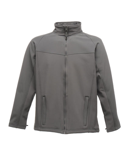 Regatta Professional Regatta Mens Uproar Softshell Jacket TRA642 - Seal Grey - Customisable Softshell Jacket