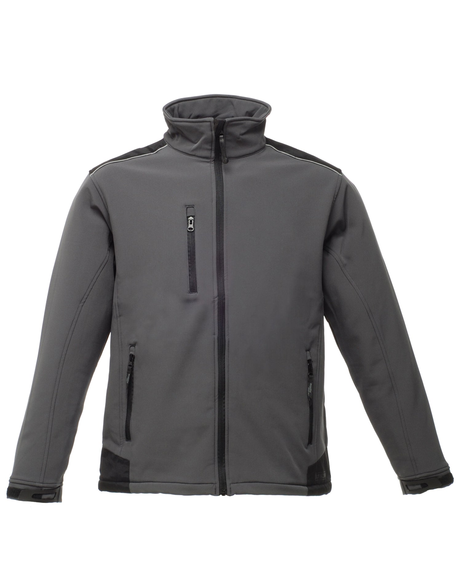 Regatta Professional Regatta Sandstorm Ripstop Softshell tra651 - Seal Grey Black - Customisable Jacket