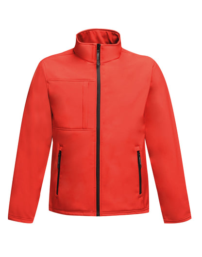 Regatta Professional Regatta Mens Octagon II Softshell TRA688 - Classic Red Black - Customisable Softshell Jacket