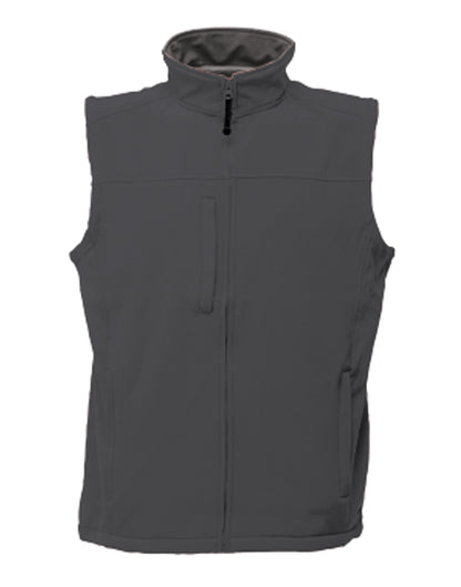 Regatta Professional Regatta Mens Flux Softshell Bodywarmer TRA788 - Seal Grey Seal Grey - Customisable Bodywarmer