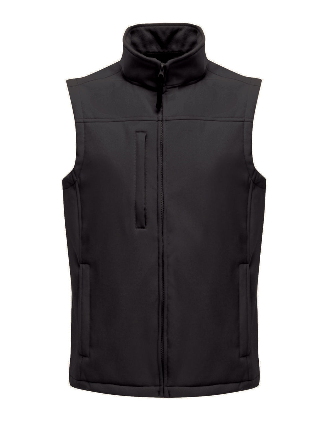 Regatta Professional Regatta Mens Flux Softshell Bodywarmer TRA788 - Black Black - Customisable Bodywarmer