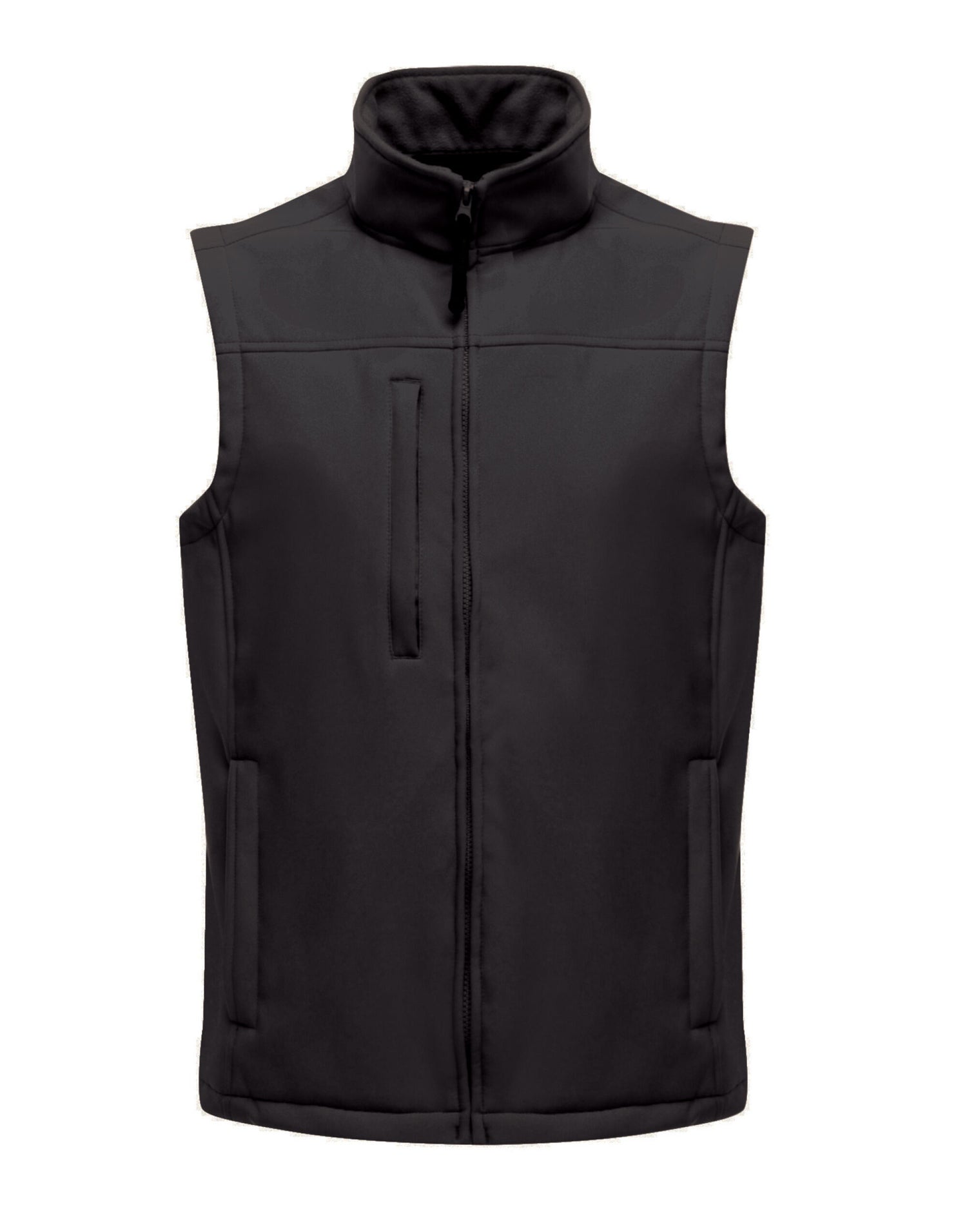 Regatta Professional Regatta Mens Flux Softshell Bodywarmer TRA788 - Black Black - Customisable Bodywarmer