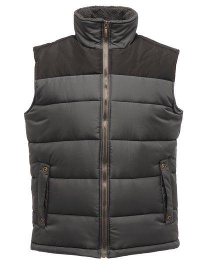Regatta Professional Regatta Altoona Insulated Bodywarmer TRA806 - Seal Grey Black - Customisable Bodywarmer