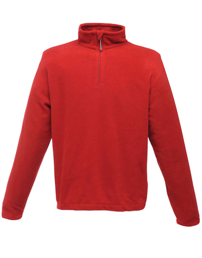 Regatta Professional Regatta Micro Zip Neck Fleece trf549 - Classic Red - Customisable Outerwear