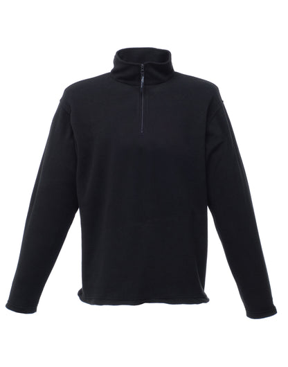 Regatta Professional Regatta Micro Zip Neck Fleece trf549 - Black - Customisable Outerwear