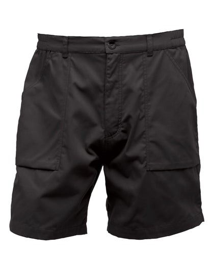 REGATTA PROFESSIONAL Regatta Action Short TRJ332 - Black - Customisable Shorts
