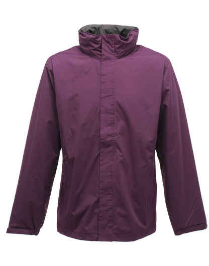 Regatta Professional Regatta Ardmore Waterproof Shell Jacket TRW461 - Magestic Purple Seal Grey - Customisable Jackets