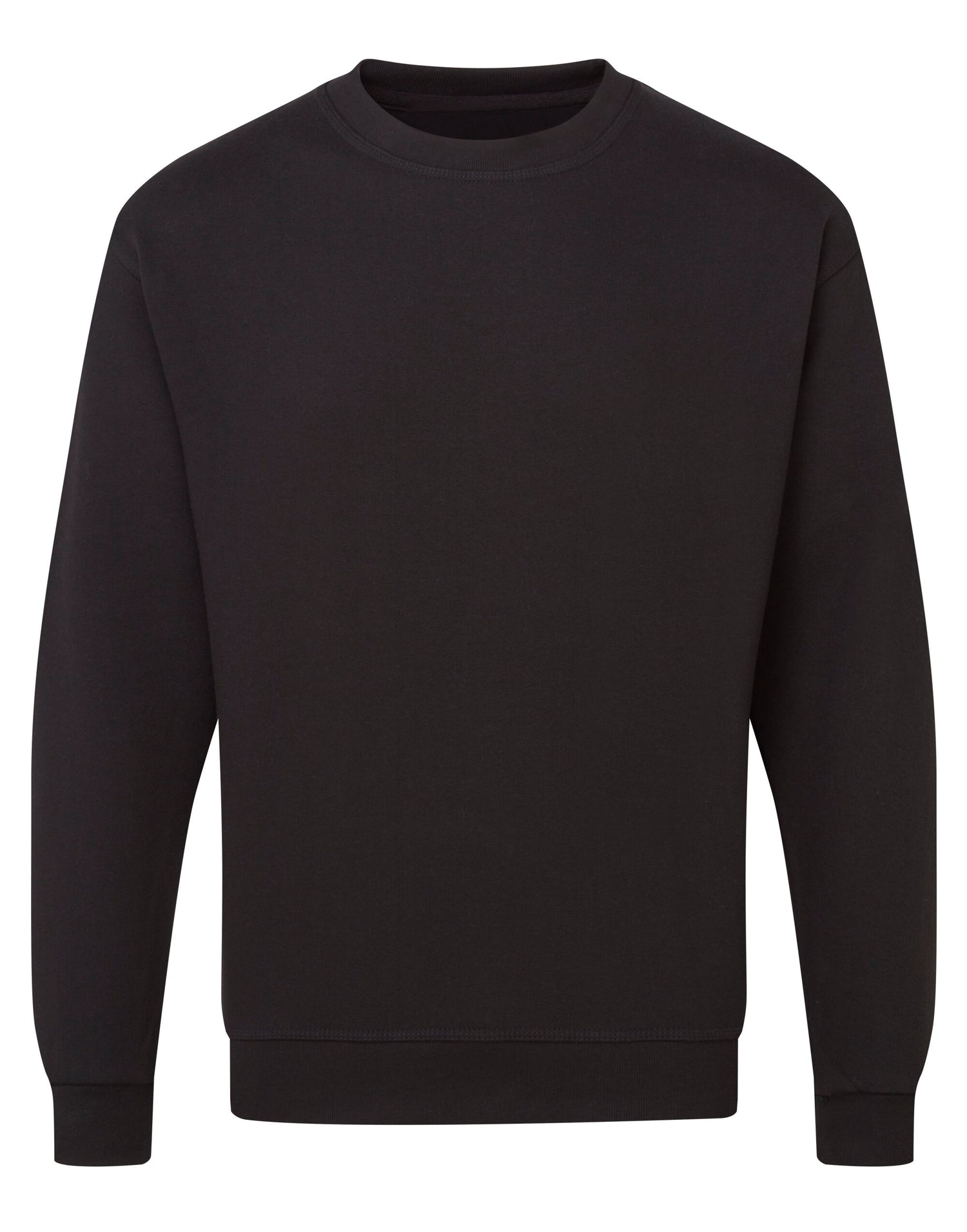 UCC Heavyweight Sweat 002 UCC002 - Black - Customisable Sweatshirts