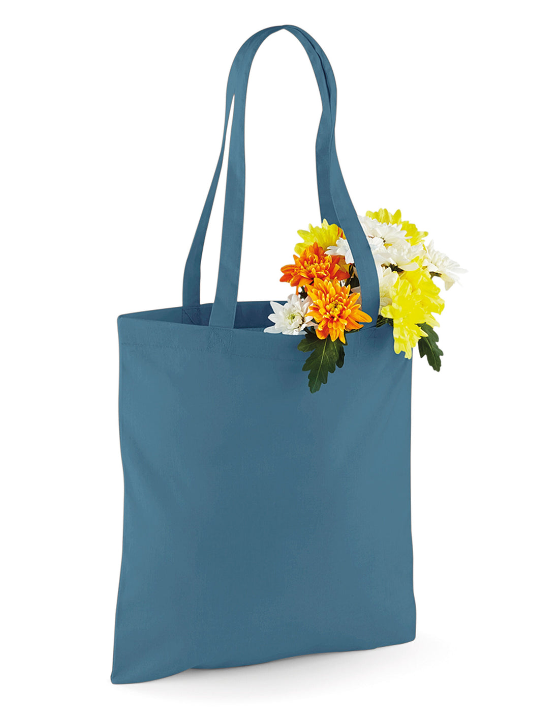 Westford Mill Bag for Life Long Handles w101 - Airforce Blue O S - Customisable Bags