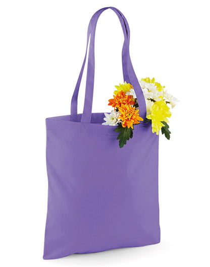 Westford Mill Bag for Life Long Handles w101 - Violet O S - Customisable Bags
