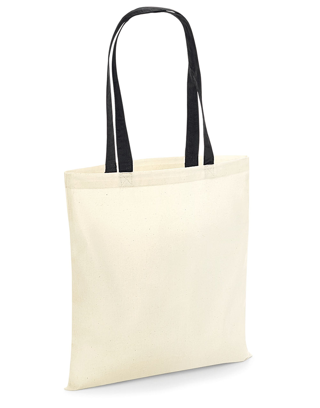 Westford Mill Bag 4 Life Contrast Handle W101C - Natural Black O S - Customisable Bags