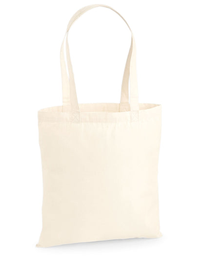 Westford Mill Premium Cotton Tote w201 - Natural O S - Customisable Bags