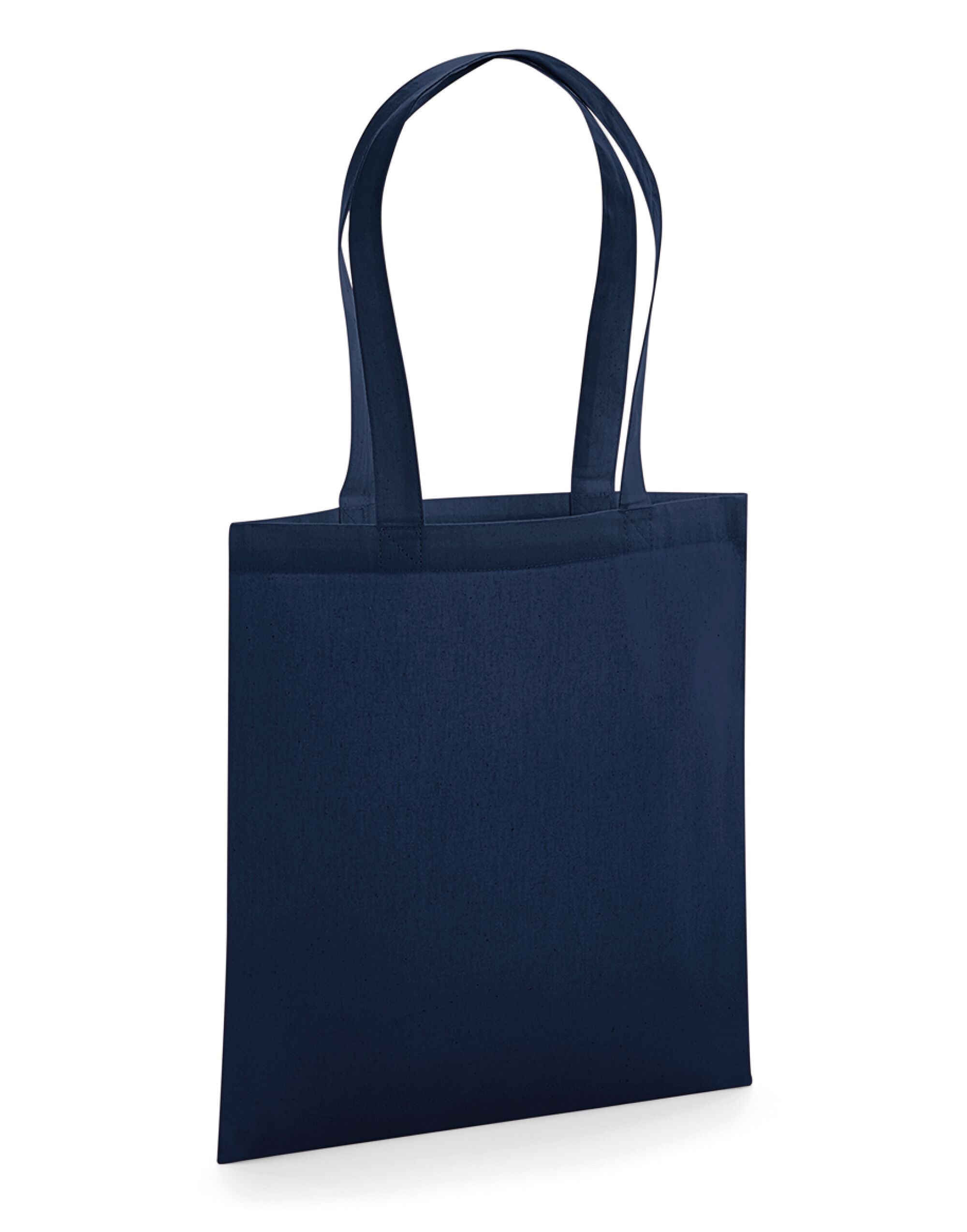 Westford Mill Organic Premium Cotton Tot w261 - French Navy O S - Customisable Bags