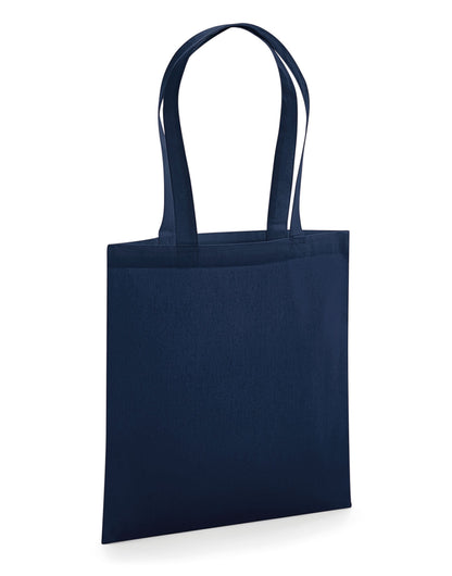 Westford Mill Organic Premium Cotton Tot w261 - French Navy O S - Customisable Bags