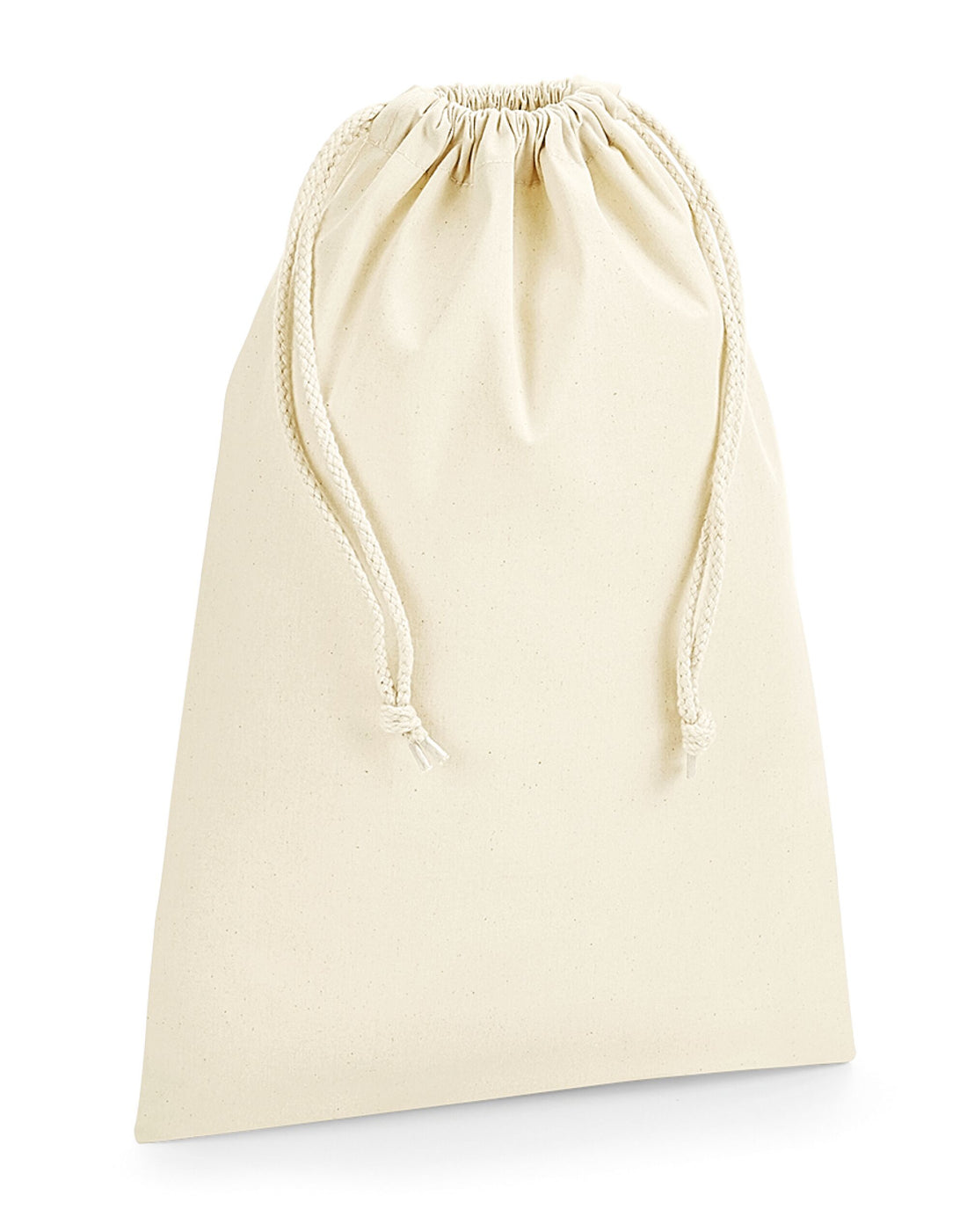 Westford Mill WFord Mill Org Premium Cotton Stuff Bag w266 - Natural - Customisable Bags