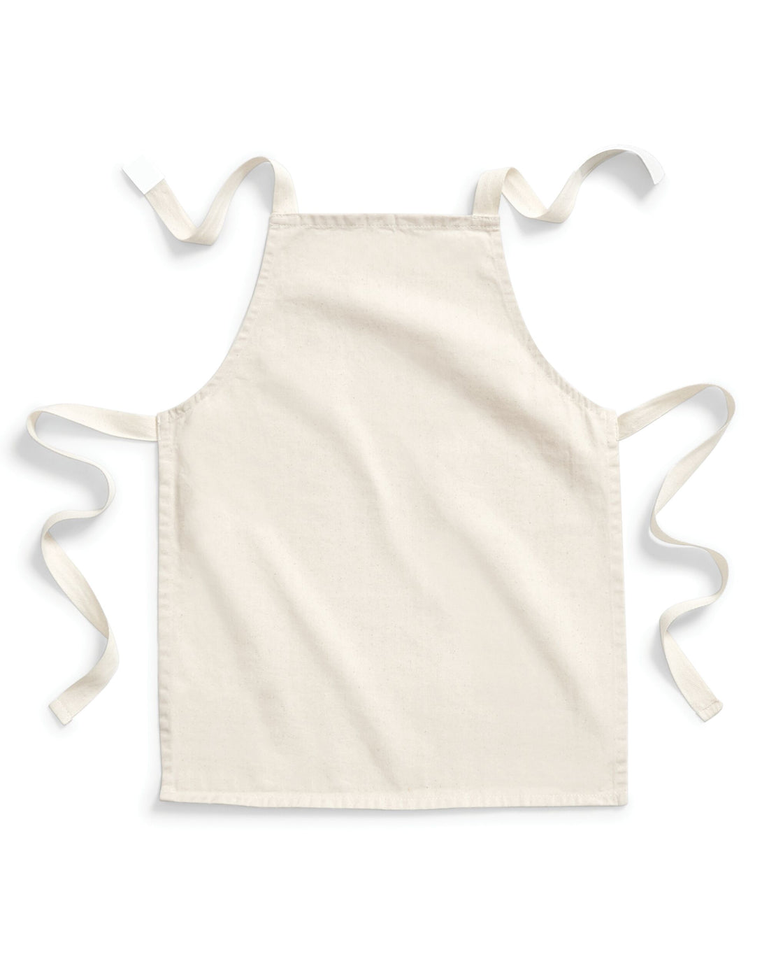 Westford Mill Cotton Junior Apron w362 - Natural O S - Customisable Hospitallity