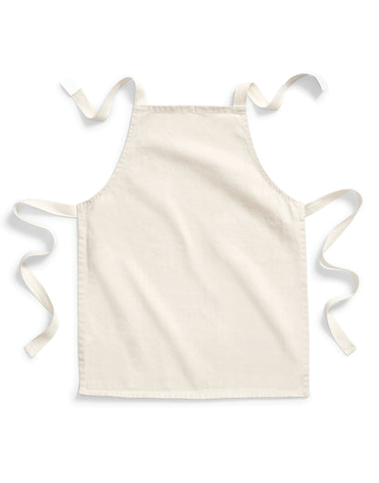 Westford Mill Cotton Junior Apron w362 - Natural O S - Customisable Hospitallity