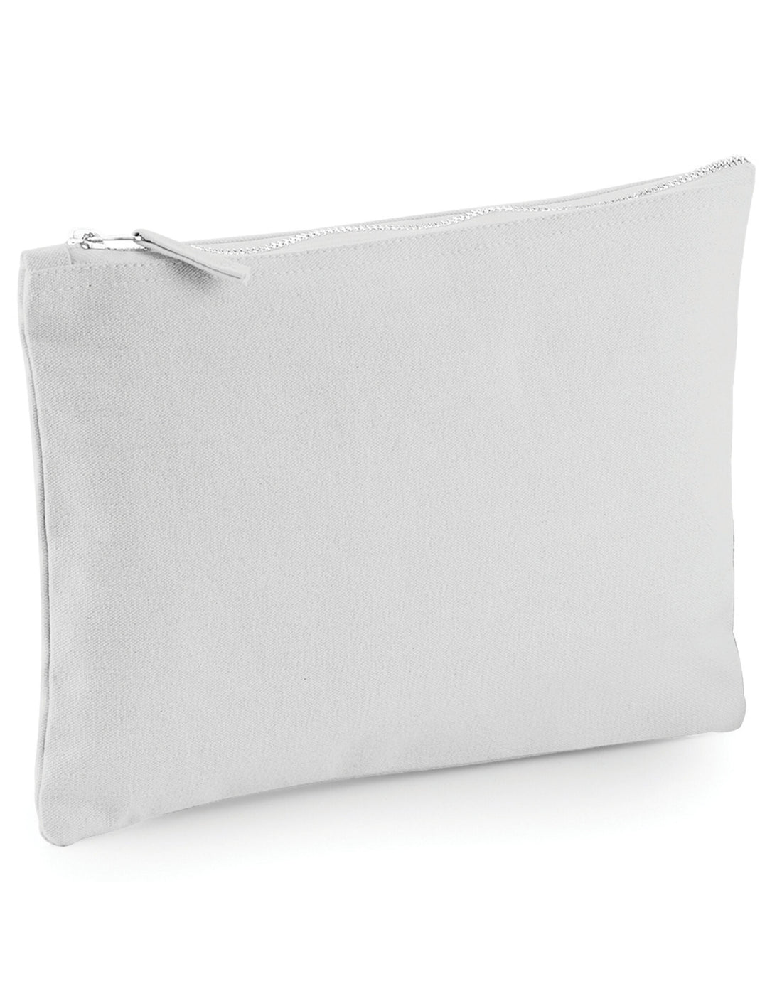 Westford Mill Canvas Accessory Case w530 - Light Grey - Customisable Bags