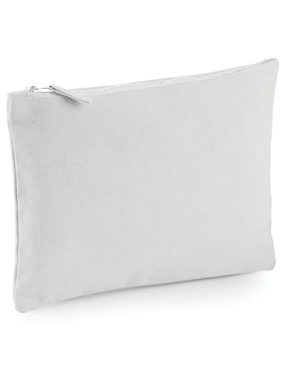 Westford Mill Canvas Accessory Case w530 - Light Grey - Customisable Bags