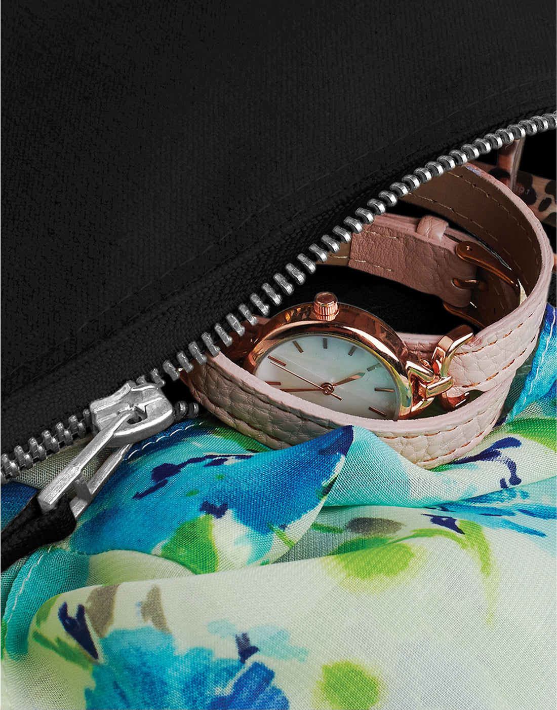 Westford Mill Canvas Accessory Case w530 - Black - Customisable Bags